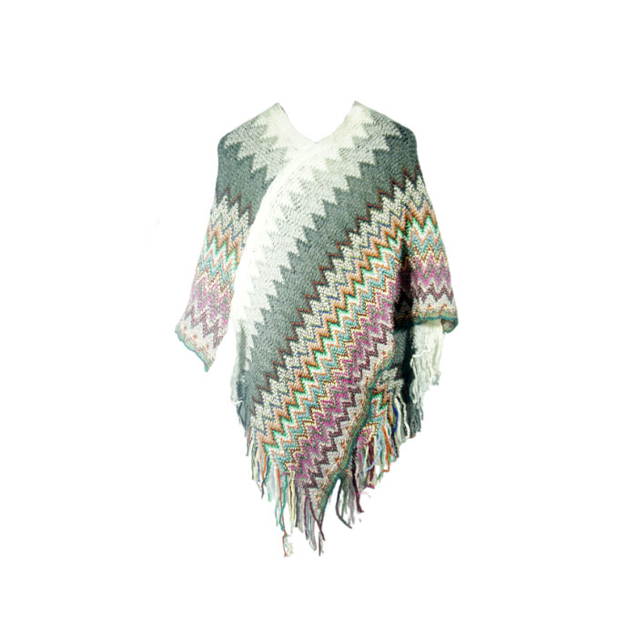 [40335] PONCHO TEJIDO