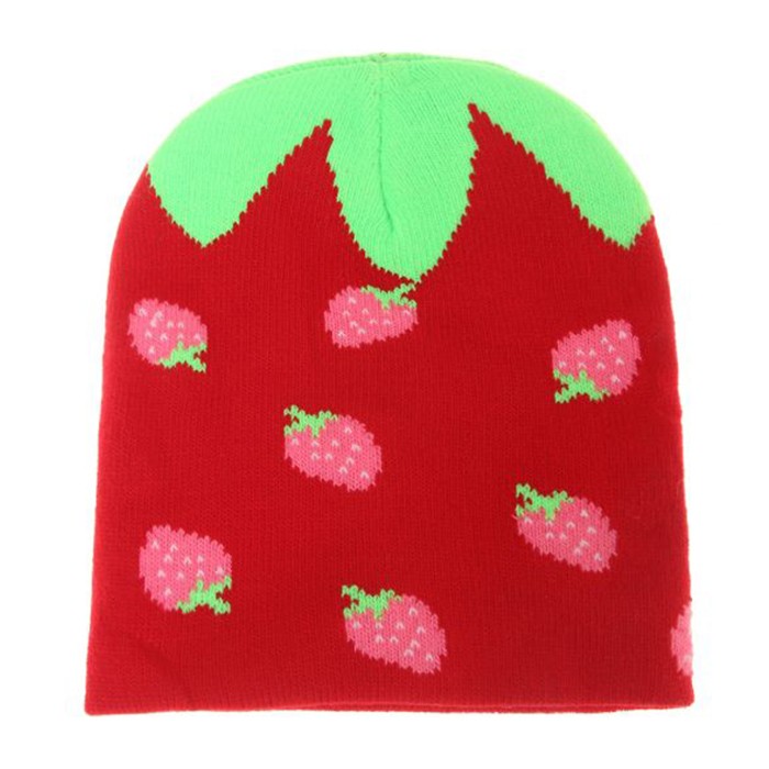 [32343] GORRO ROCKY INFANTIL FRUTILLITA