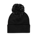 [40957] GORRO DE LANA CON POMPON