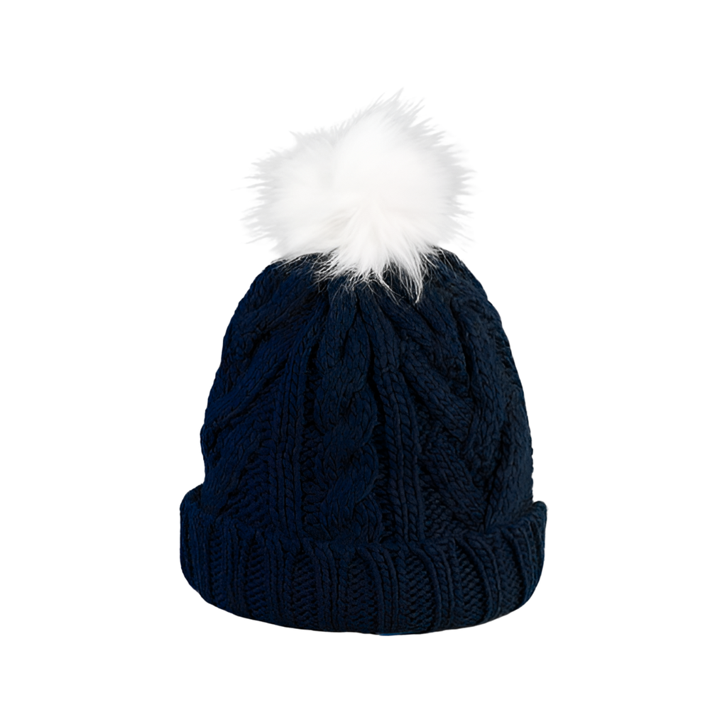 [10883] GORRO DE LANA CON POMPON