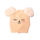 [36007] GORRO DE LANA CARA DE OSITO 