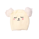 [36007] GORRO DE LANA CARA DE OSITO 