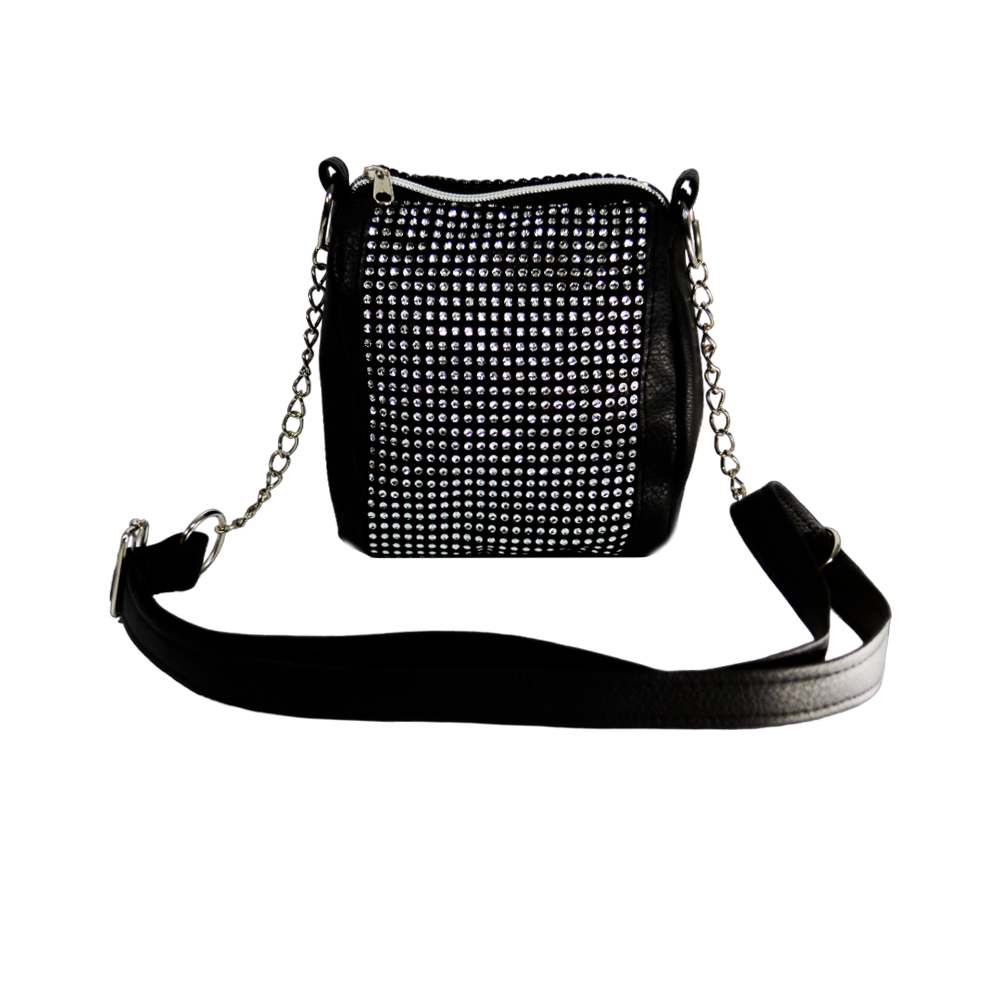 CARTERA BAGS DOBLE  STRASS CPN CADENA