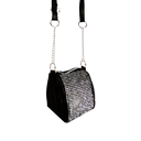 CARTERA BAGS DOBLE  STRASS CON CADENA