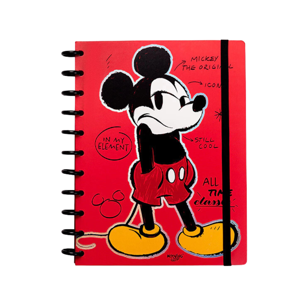 CUADERNO DE DISCOS CARTA MICKEY MOUSE