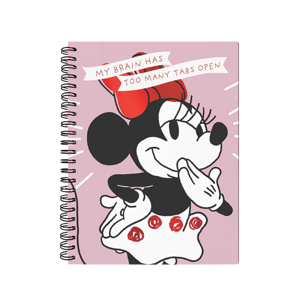 CUADERNO A4 TAPA  DURA 96HJS MINNIE MOUSE