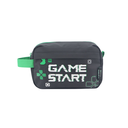 CARTUCHERA DOBLE COMPARTIMIENTO CON ESTAMPA FRONTAL