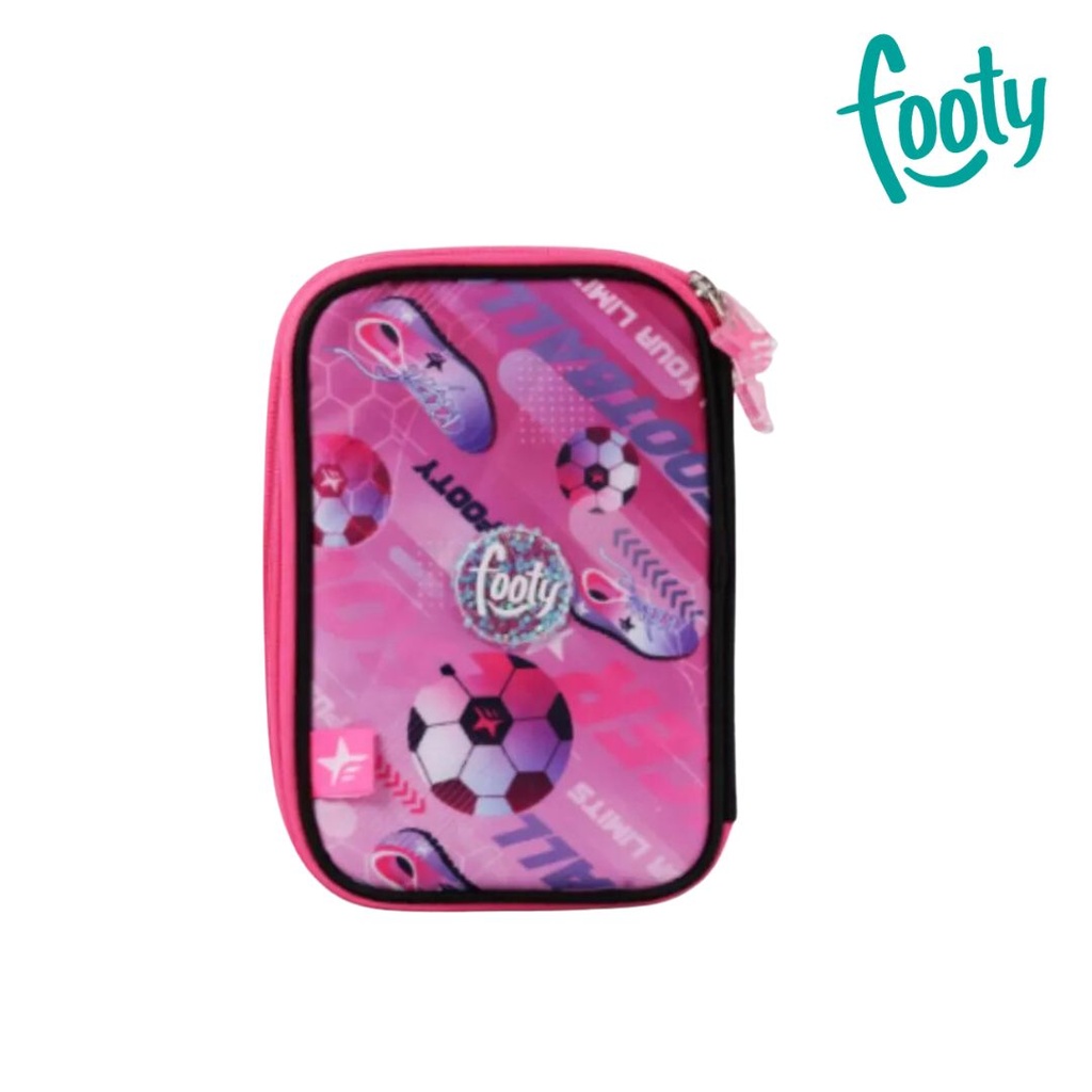 CARTUCHERA FOOTY 2 PISOS FUTBOL