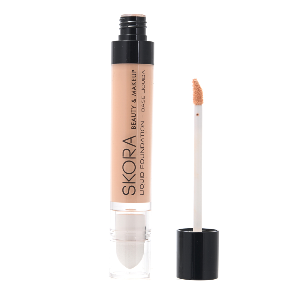 MAQUILLAJE FLUIDO CON APLICADOR