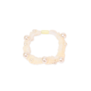 COLERO TUL CON PERLAS POR 4 UNIDADES