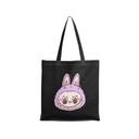 BOLSA NEGRA ESTAMPADA