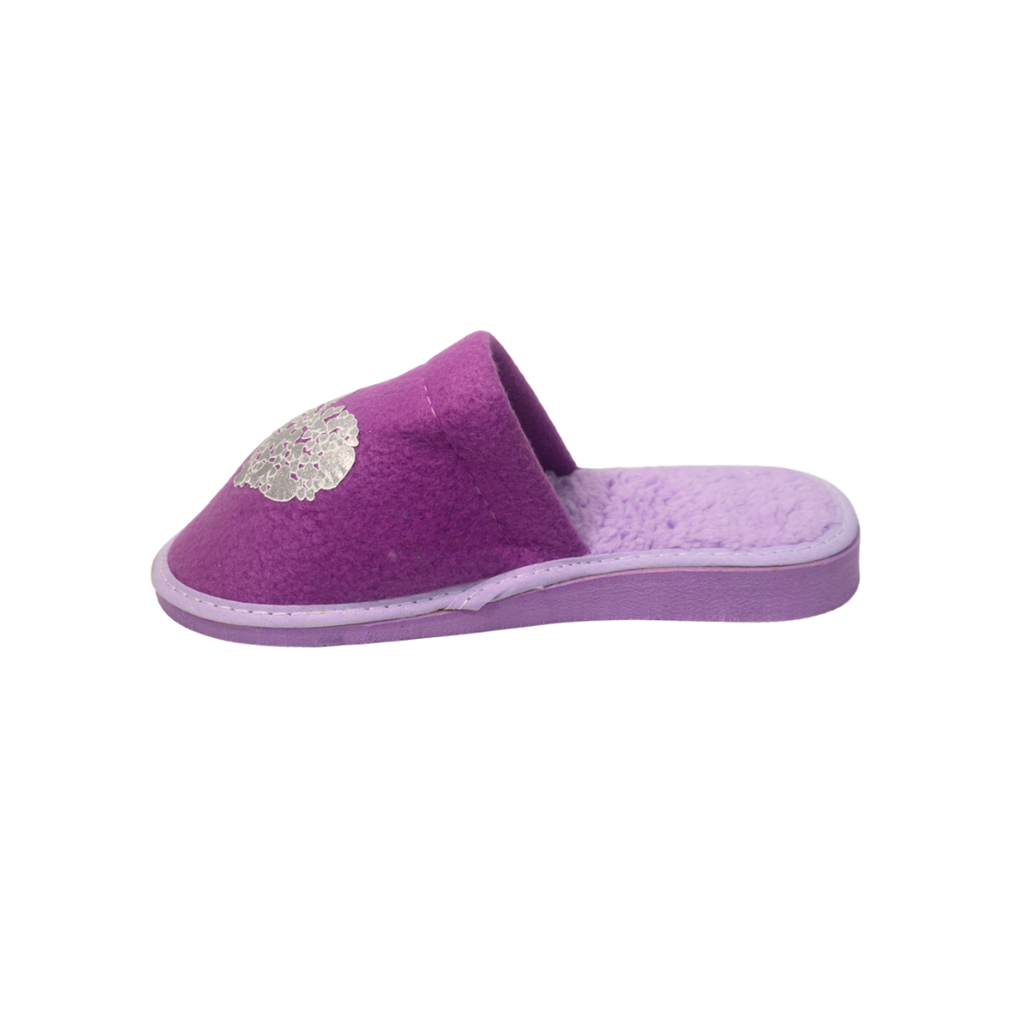 PANTUFLA DAMA POLAR ESTAMPADA 37-38
