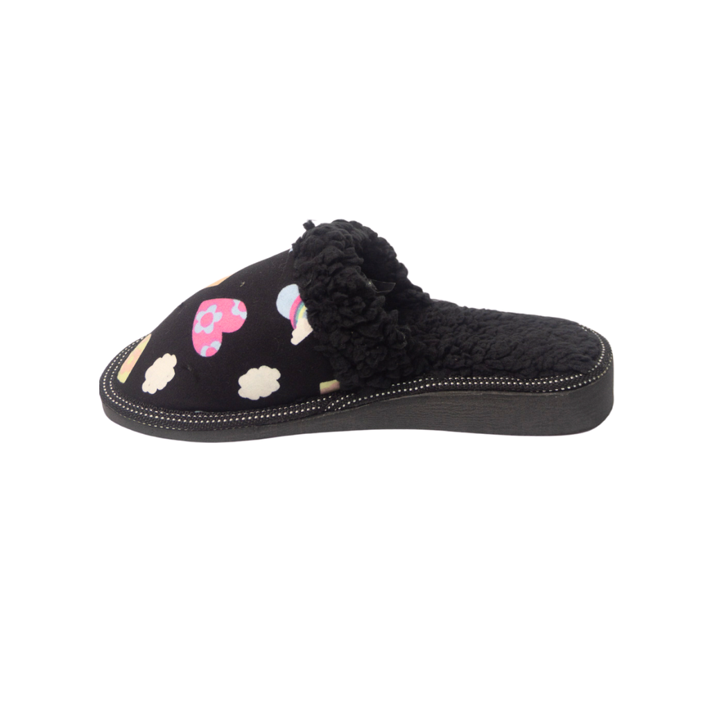 PANTUFLA ESTAMPADA CON CORDERITO 39-40
