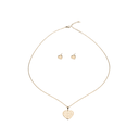 SET COLLAR + DIJE ARO STRASS CORAZON