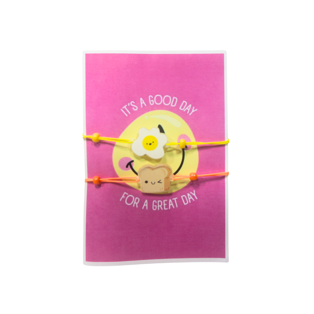 PULSERA PARA COMPARTIR DIJES SURTIDOS DIA DEL AMIGO