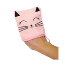 GUANTE REMOVEDOR DE MAQUILLAJE GATITO