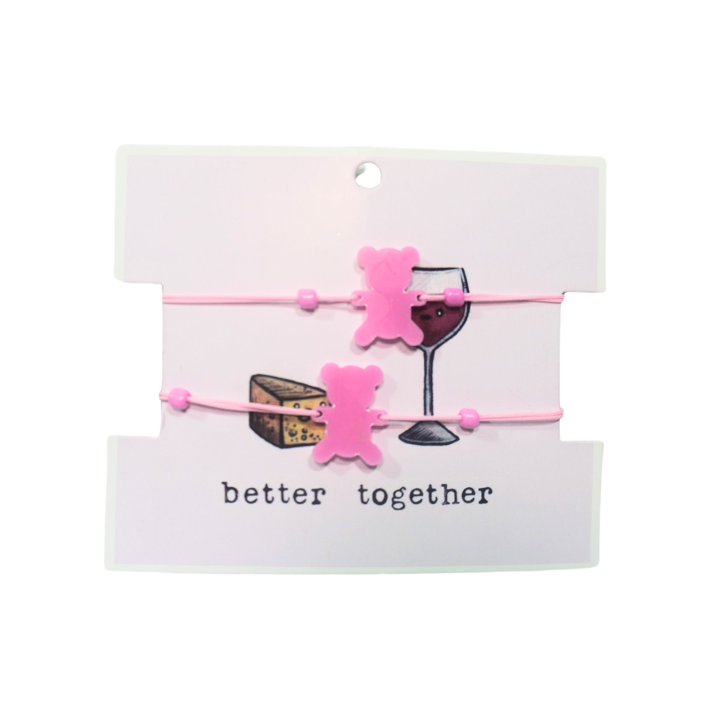 PULSERA OSO Y CORAZÓN DIA DEL AMIGO