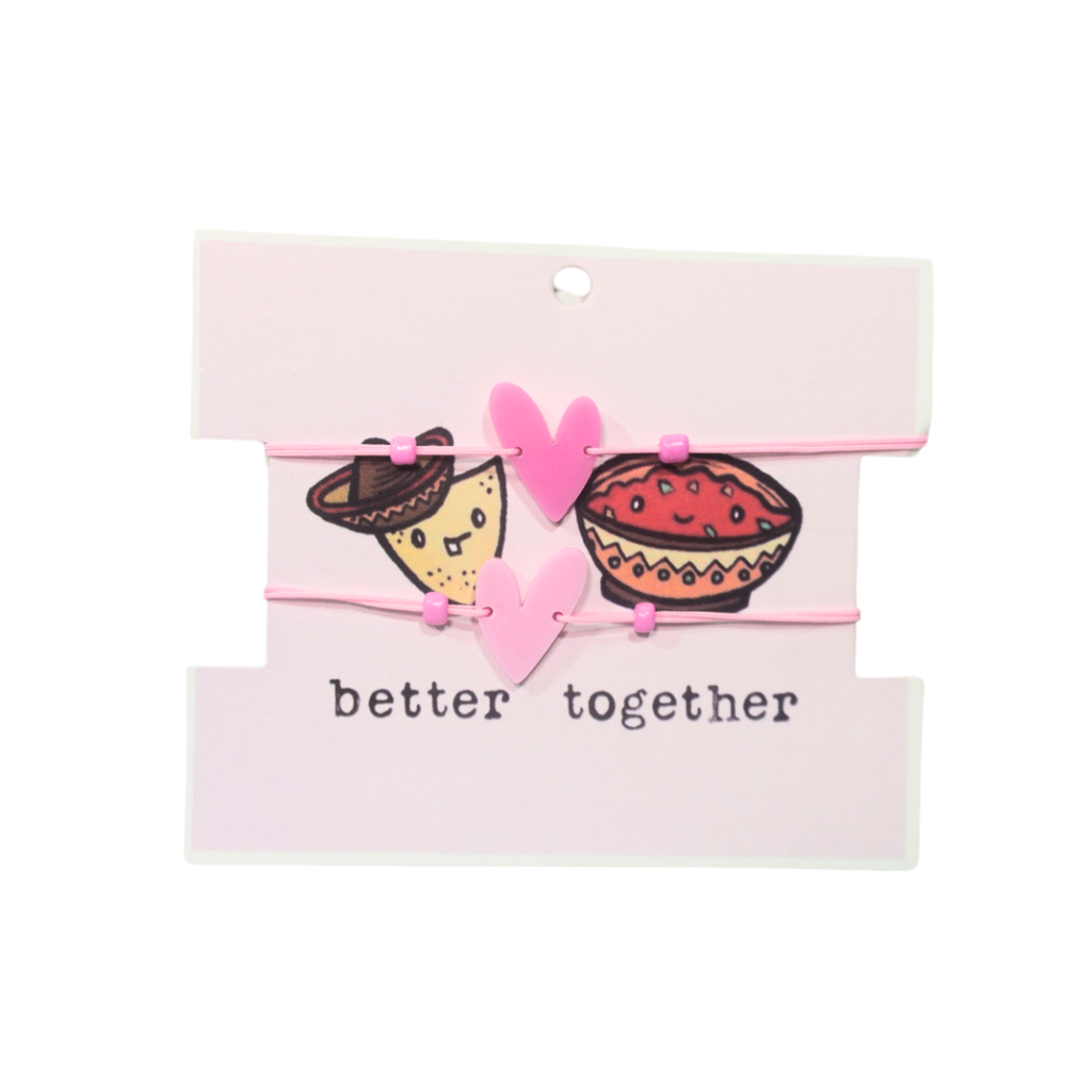 PULSERA OSO Y CORAZÓN DIA DEL AMIGO