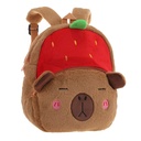 MOCHILA PELUCHE CAPIBARA