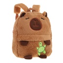 MOCHILA PELUCHE CAPIBARA
