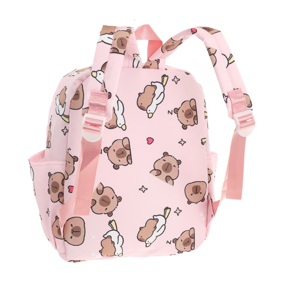 MOCHILA + CARTUCHERA CAPIBARA 13"