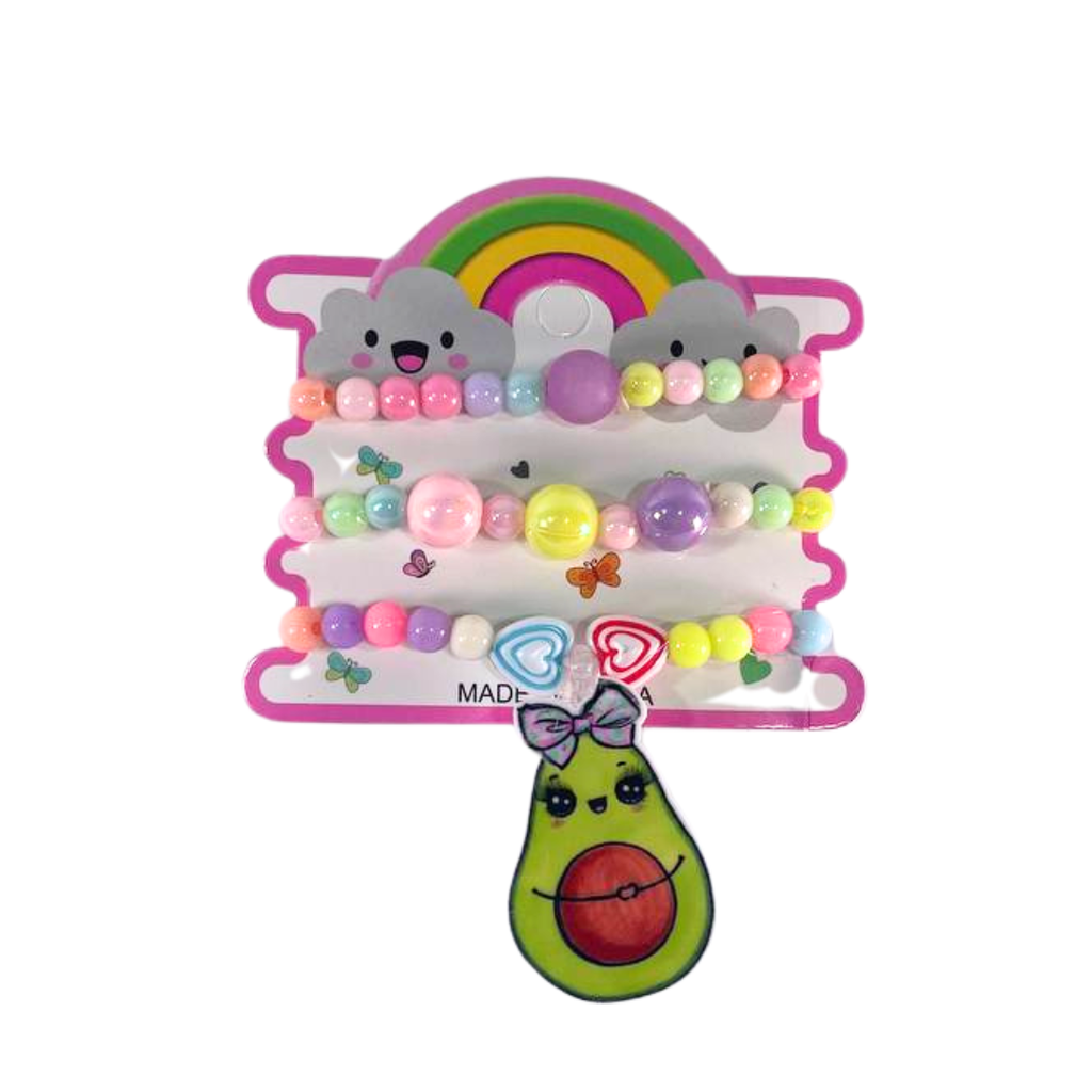 SET INFANTIL DE PULSERAS MOSTACILLAS #35