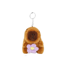 LLAVERO CAPIBARA CON FLOR