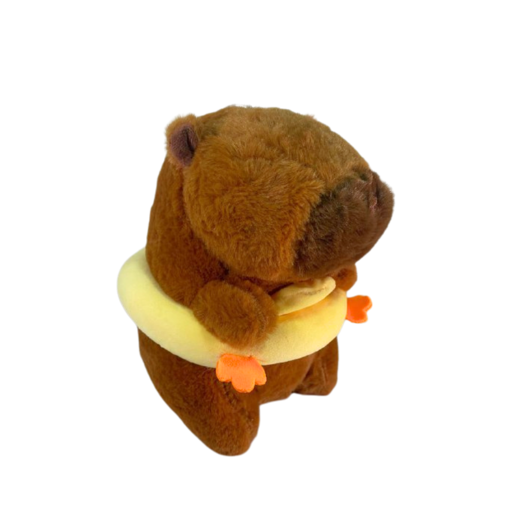 PELUCHE CAPIBARA CON FLOTADOR 18CM