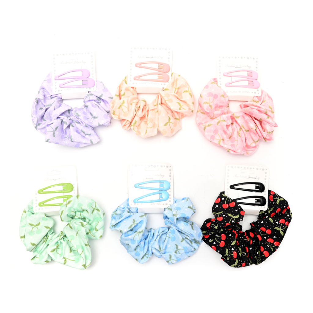 SET SCRUNCHIES + TIC TAC LITTLE ANGEL