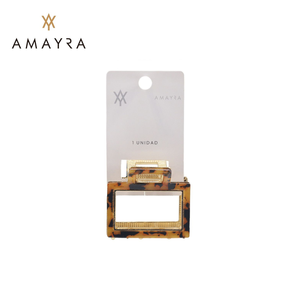 BROCHE PINZA RECTANGULAR AMAYRA