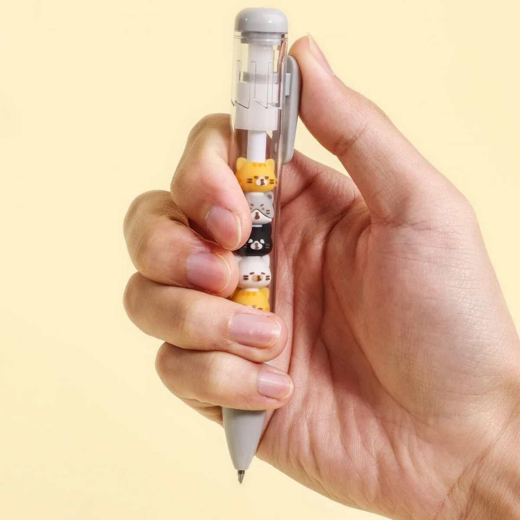 BOLIGRAFO RETRACTIL CON GATOS MINI