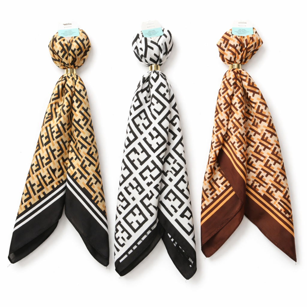 PAÑUELO ESTAMPADO SIMIL SEDA