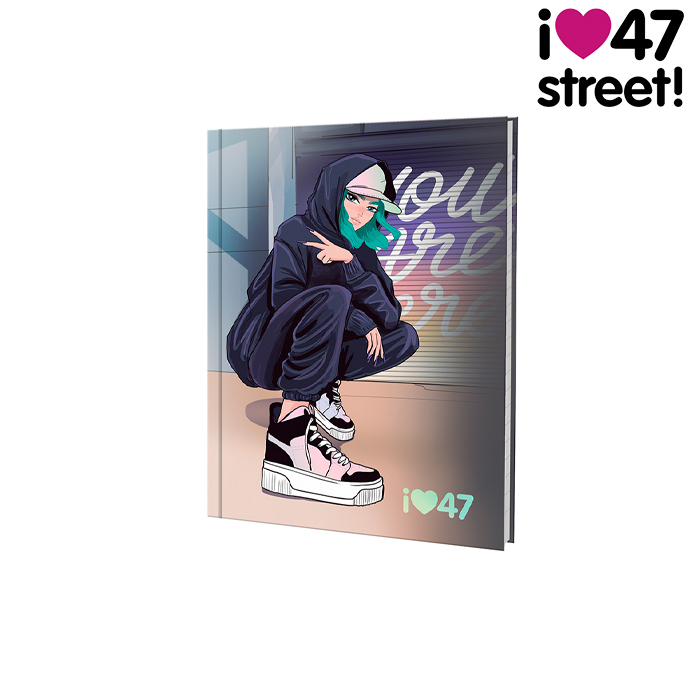 [35389] CUADERNO 16x21 48 HOJAS 47 STREET