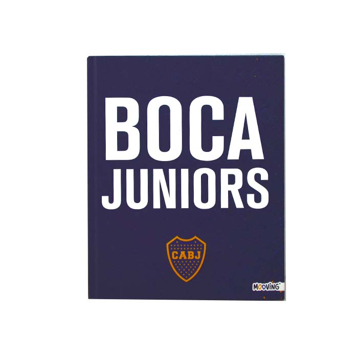 [35410] CUADERNO 19X24CM TAPA DURA 48HJS BOCA JR