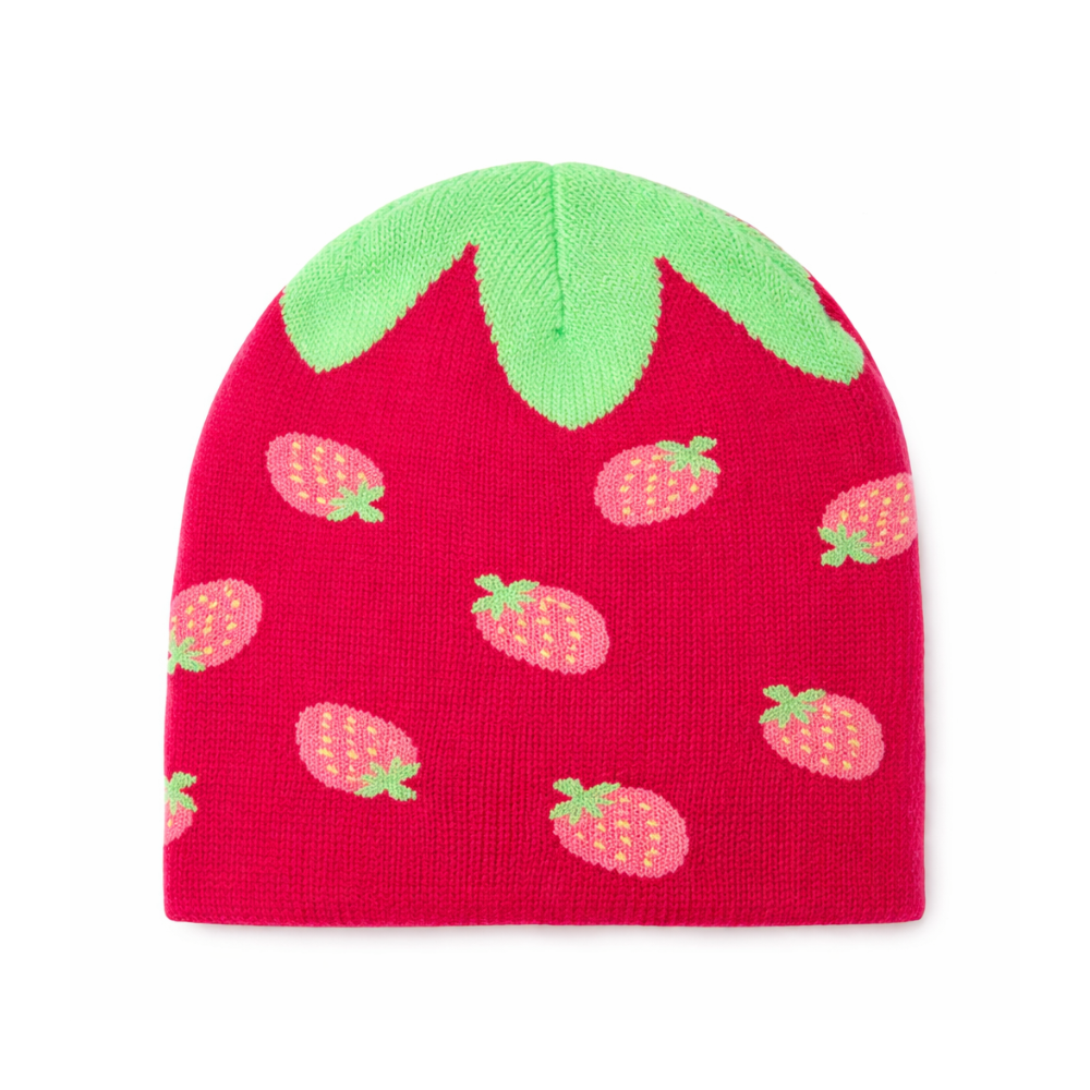 GORRO ROCKY INFANTIL ESTAMPA FRUTILLA