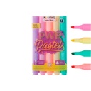 RESALTADOR COLOR PASTEL X5 MOOVING