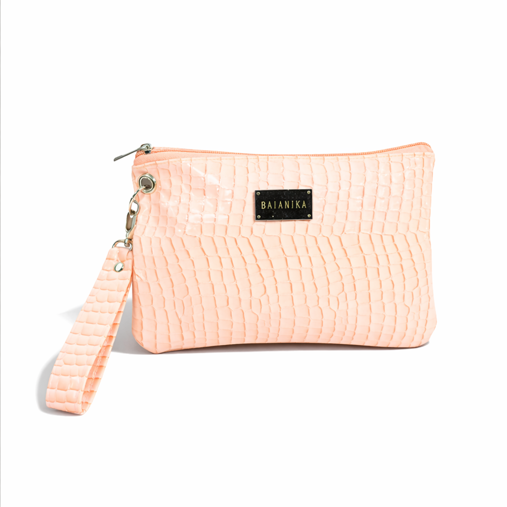 SOBRE MINI BAG CROCO LLAVERO CHARM