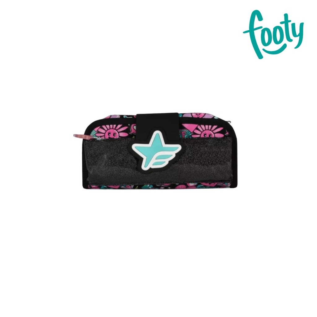 CARTUCHERA FLOWERS FOOTY