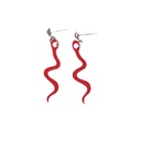 AROS CON DIJE DE SERPIENTE ACRILICO