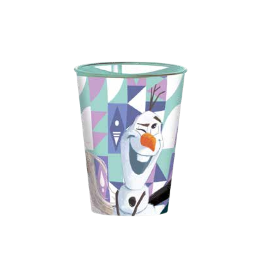 VASO PLASTICO ESTAMPA FROZEN