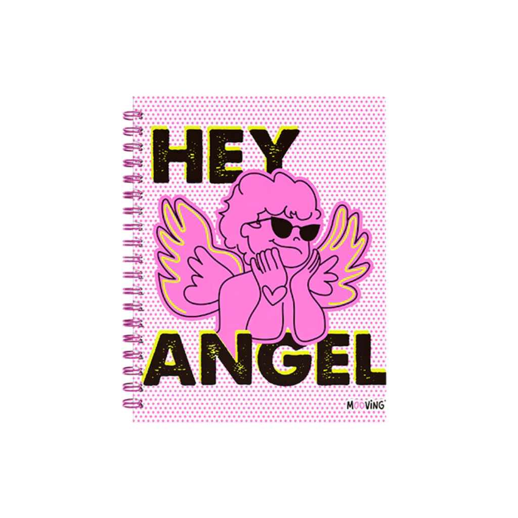 CUADERNO 16X21 ESPIRAL TAPA DURA 80HJS ROCKER