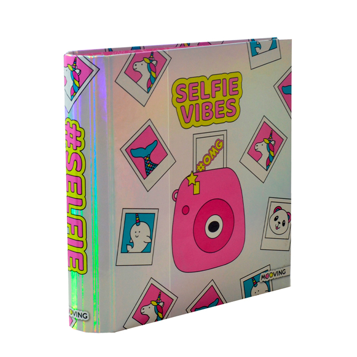 CARPETA 3 ANILLOS CARTONE KAWAII