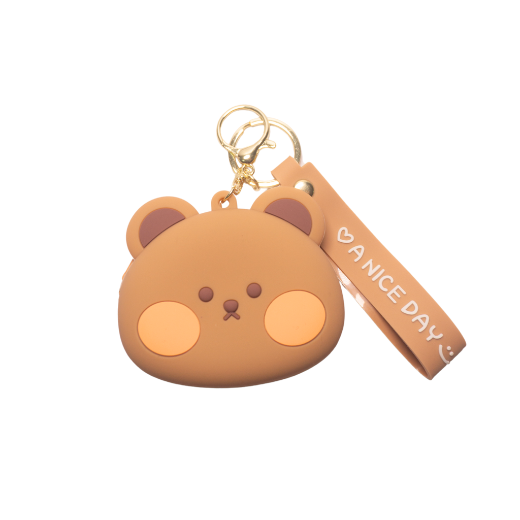 LLAVERO CHARM MONEDERO SILICONA