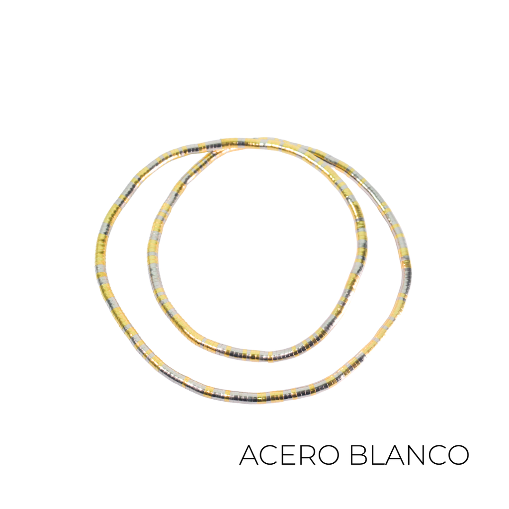 VIBORA MULTIUSO ACERO DORADO Y PLATEADO