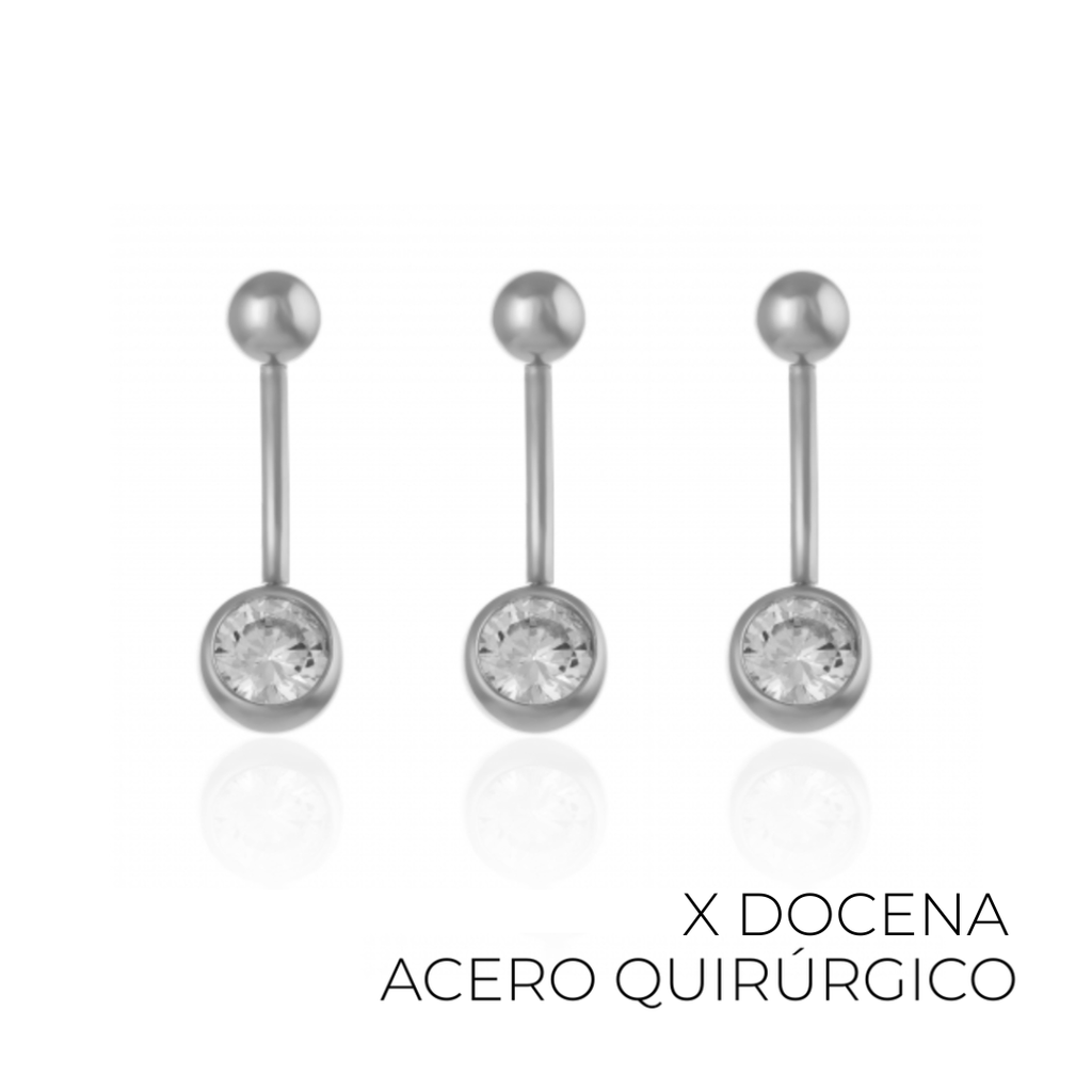 PIERCING DE ACERO QUIRURGICO X12