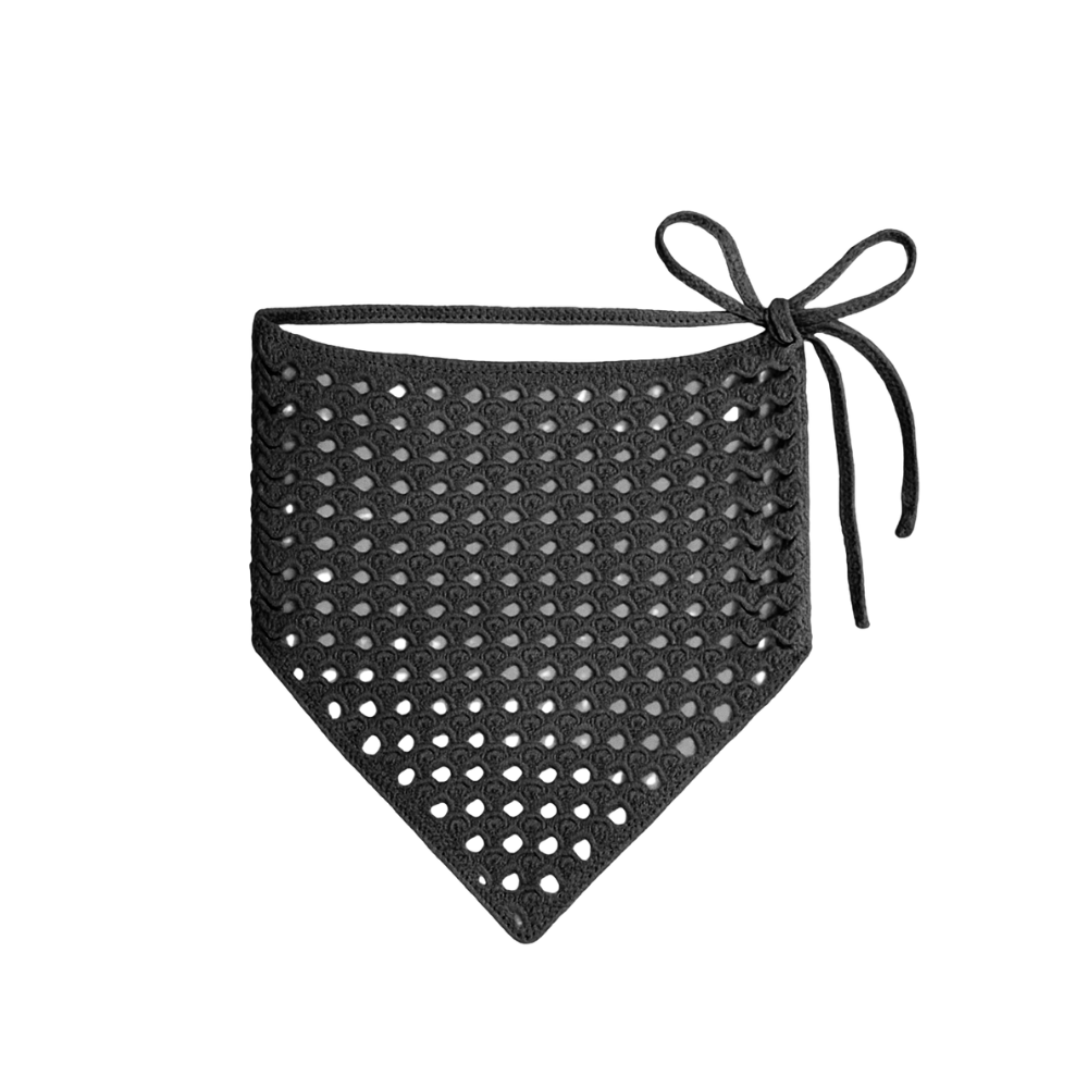 PAÑUELO BANDANA TEJIDA CROCHET