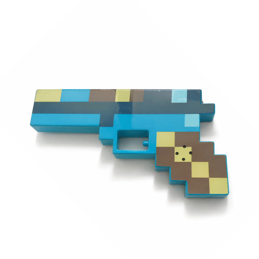 PISTOLA DE MINECRAFT CON SONIDO