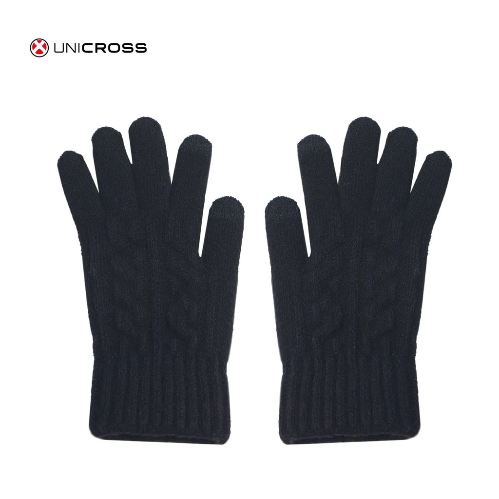 GUANTES LANA TRENZADA LISO UNICROSS