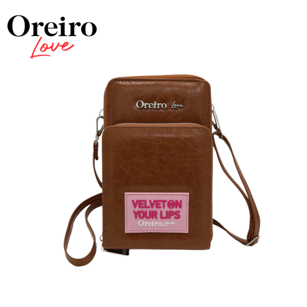 PORTA CELULAR APLIQUE OREIRO LOVE