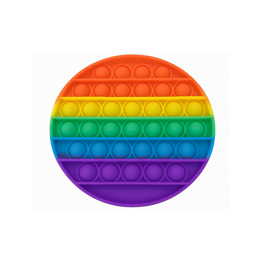 [34647] POP IT CIRCULAR MULTICOLOR 12x12CM